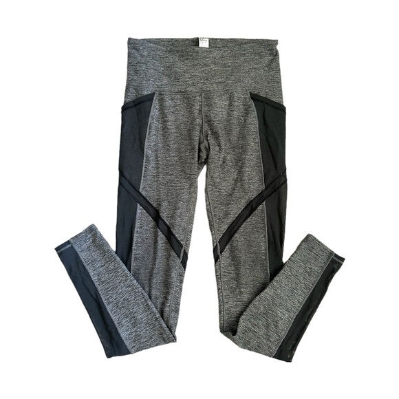 Ivivva Grey Mesh With Grace Leggings - Picture 1 of 8